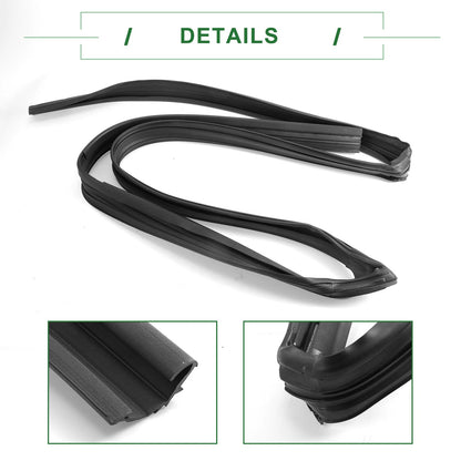 Front Left Door Window Seal Strip for Honda Accord (2003-2007)
