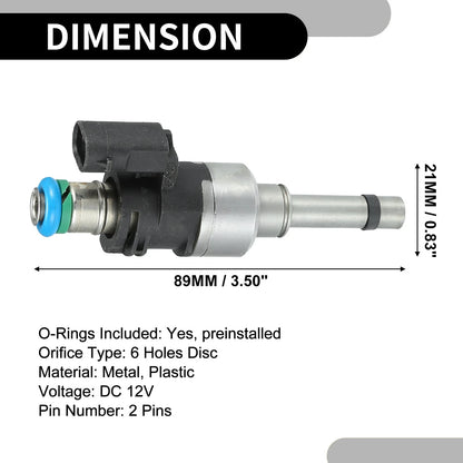 Fuel Injector 1.5L for Ford Escape (2017-2019) - 4 x Black Injectors