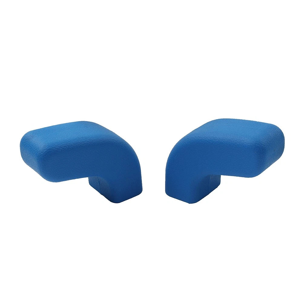 2 x Front Bumper Tow Hook Covers for Jeep Wrangler JK JL JT (2007-2023)