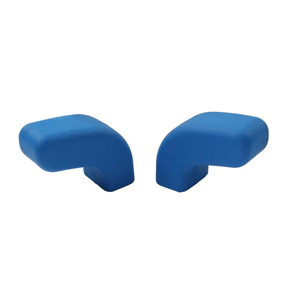 2 x Front Bumper Tow Hook Covers for Jeep Wrangler JK JL JT (2007-2023)