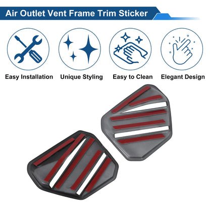 Air Condition Outlet Vent Trim Cover for Toyota Tundra (2022-2023)