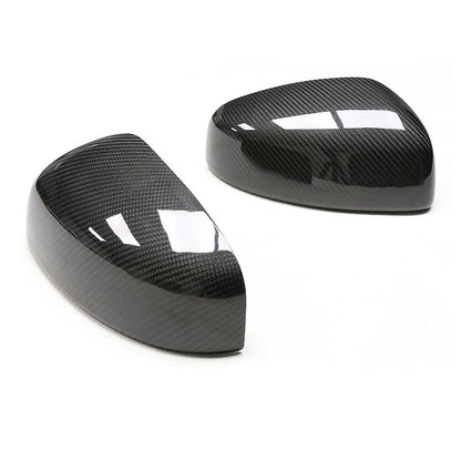 Real Carbon Fiber Exterior Wing Mirror Cover Caps For 2009-2019 NISSAN 370Z Z34