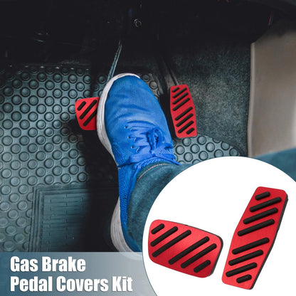 Gas Brake Foot Pedal Cover Kit for Chevrolet Impala (2015 - 2020)