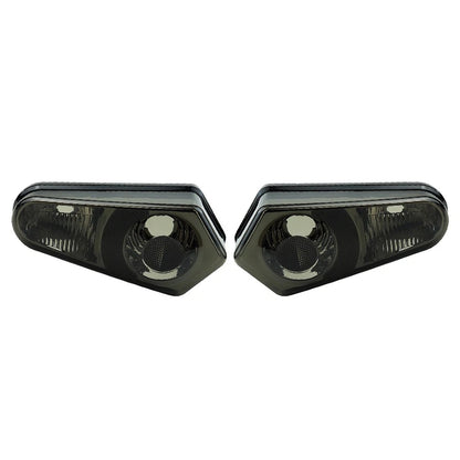 Black Tail Light Covers for Polaris RZR 800, Sportsman 500 (2005-2014)