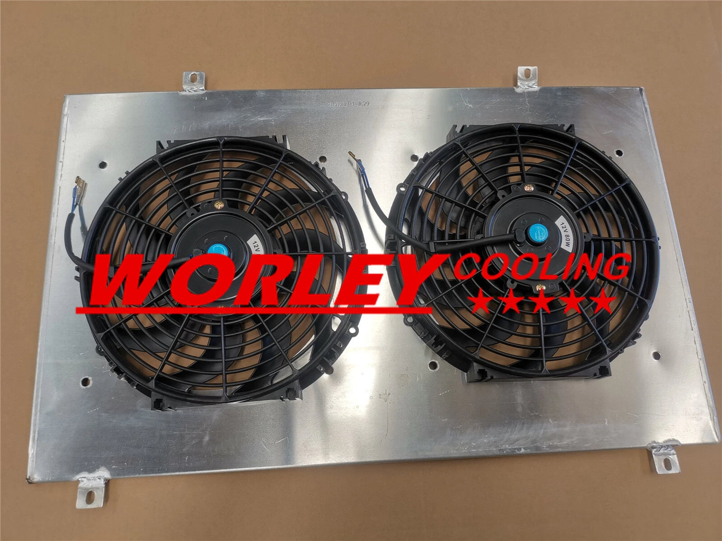 Aluminum Shroud + Fans for Nissan Y60 Patrol GQ 4.2L TB42S TB42E (1987-1997)