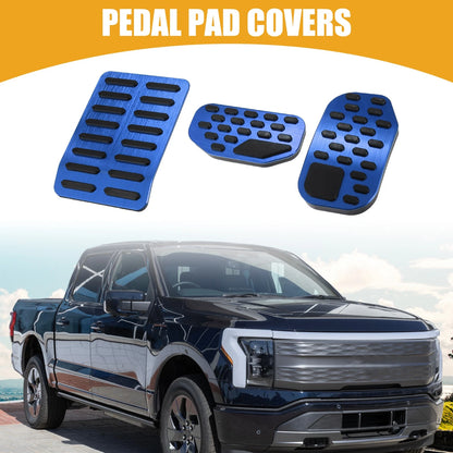 Brake Gas Accelerator Pedal Pads Covers for Ford F-150 (2021-2023)