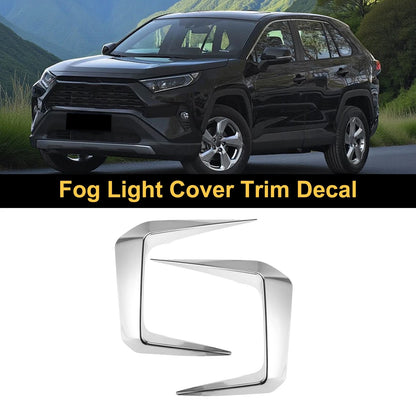 2 x Fog Light Cover Trim for Toyota RAV4 (2019–2025)