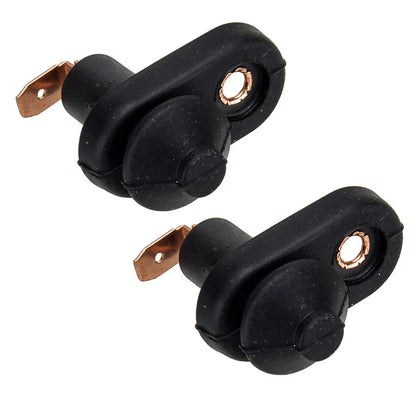 4pc Universal Dome Light Hood Flange Mount Pin Switches for Car Truck Boat