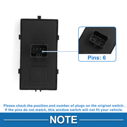 Front Side Power Window Switch for Chevrolet Sonic Trax (2013 - 2016)