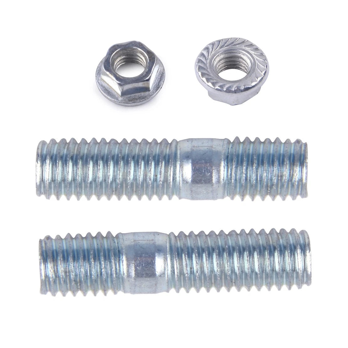 2 x Exhaust Studs & 2 x Groove Kits for Honda GX110 GX120 GX160 GX200 168F 170F