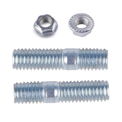 2 x Exhaust Studs & 2 x Groove Kits for Honda GX110 GX120 GX160 GX200 168F 170F