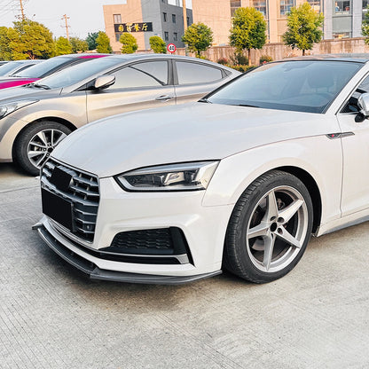 Front Lower Spoiler Lip for Audi A5 S5 Sline (2017-2020)