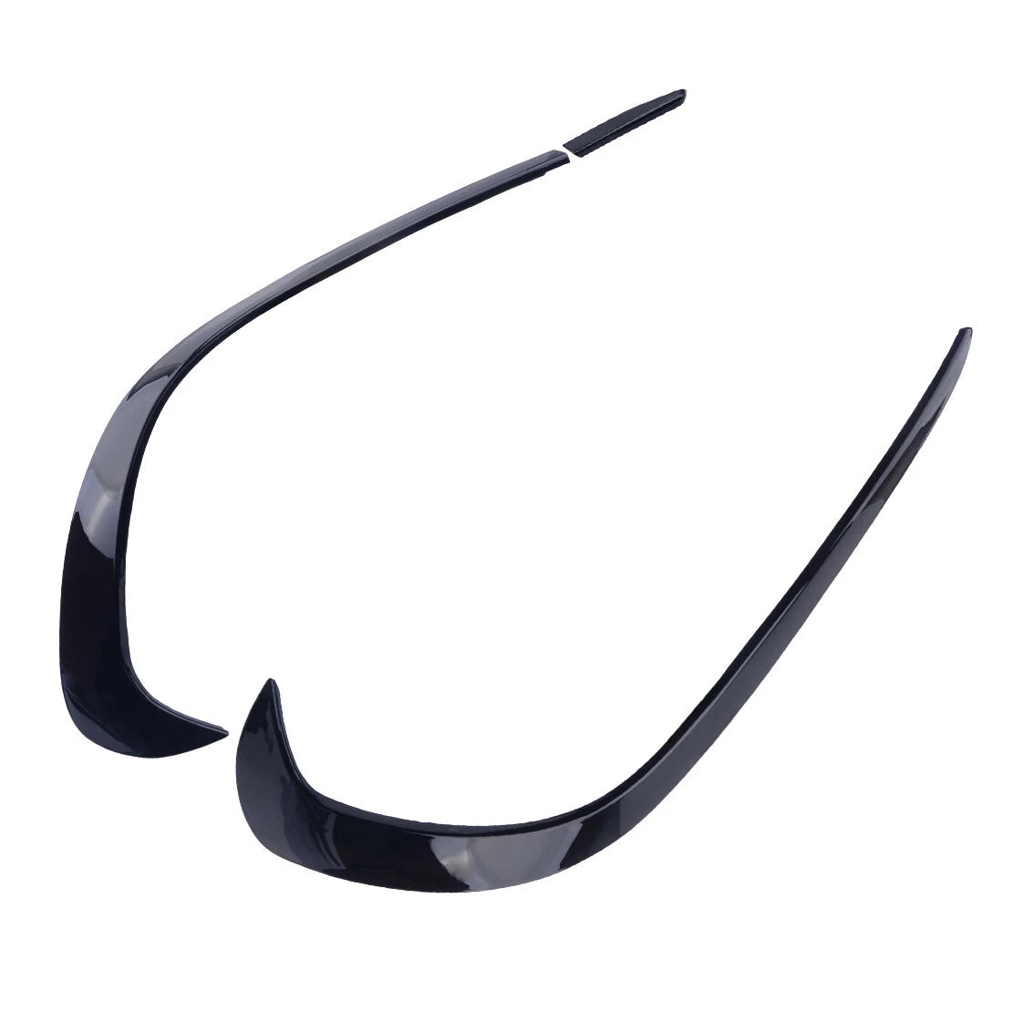 Front Bumper Splitter Spoiler Canards for Benz W176 A250 AMG A45 (16-18)
