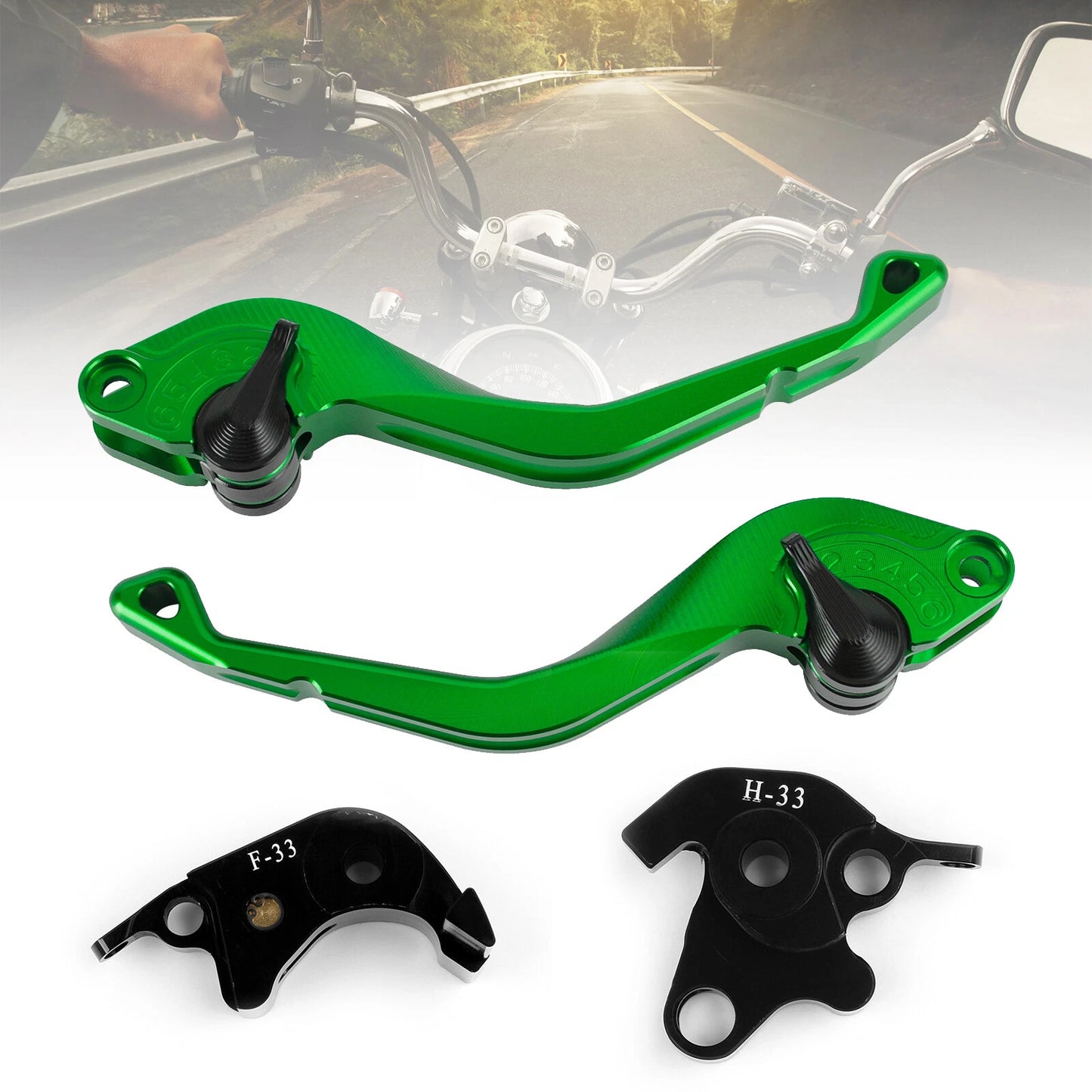 CNC Short Brake Clutch Lever for Honda CB1000R, CBR1000RR (2004-2016)