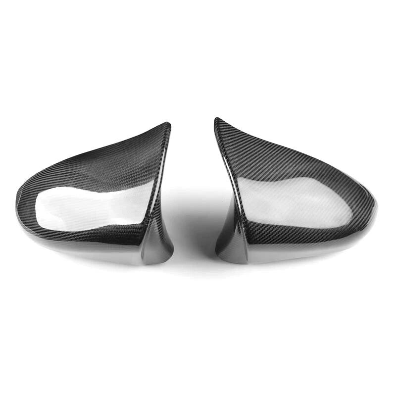 Carbon Fiber Stick-on Rearview Mirror Caps Cover For Lexus IS ES LS GS 2014-2020