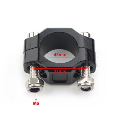 Brake Clutch Perch 22mm 7/8" CNC Universal Rotating Bar Clamp for Motorcycles
