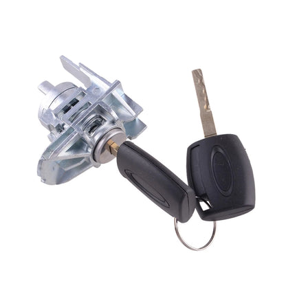 Front Left Door Lock Cylinder w/ 2 Keys for Ford Focus C-Max S-Max (2012-2018)
