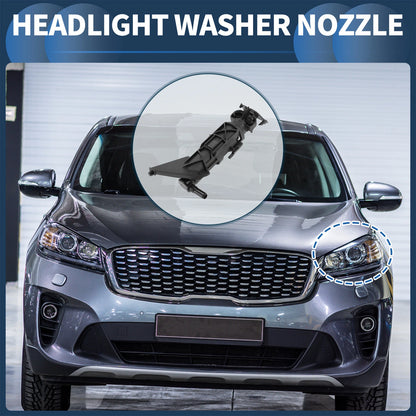 Front Driver Side Headlight Washer Nozzle for Mini Cooper Paceman (2013-2016)