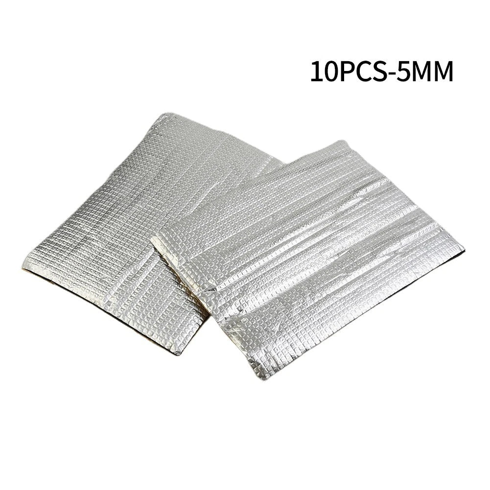 Sound Damping Mat / 10 Sheets 5mm / for Vehicles