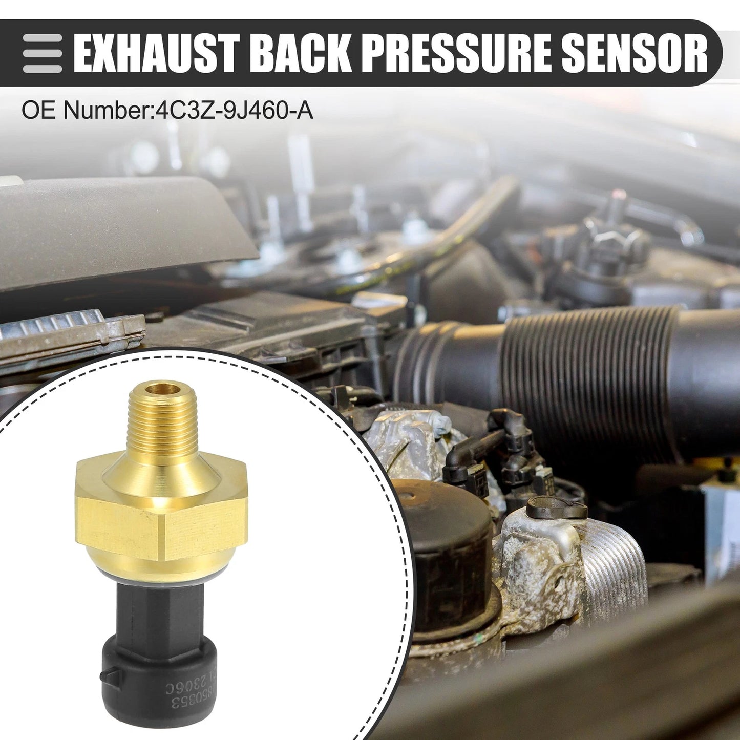 Exhaust Back Pressure Sensor for Ford Powerstroke (2003-2007)