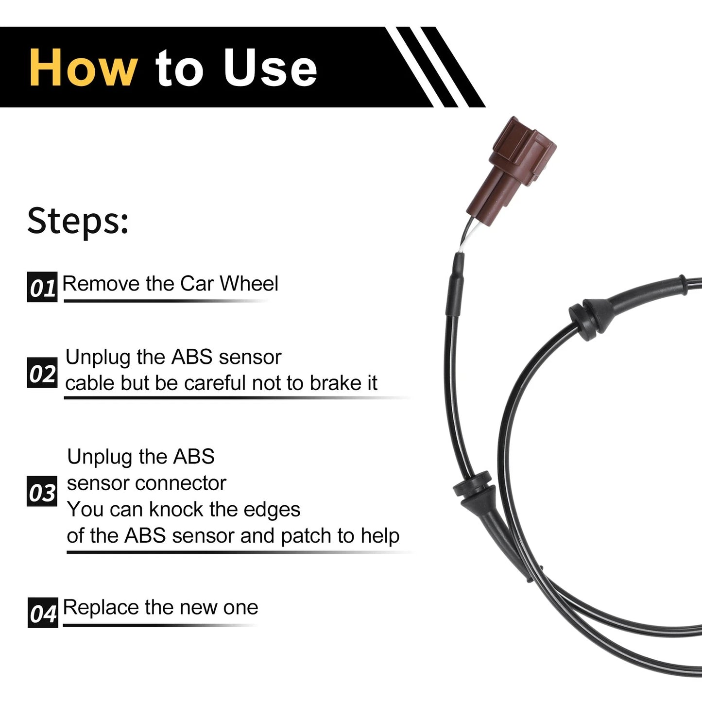 ABS Wheel Speed Sensor for Nissan Frontier (2005-2019)