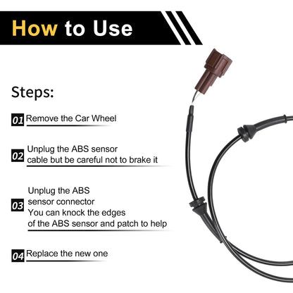 ABS Wheel Speed Sensor for Nissan Frontier (2005-2019)