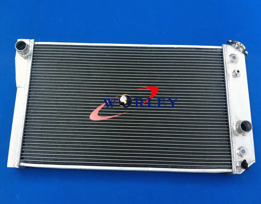 3 Row Aluminum Radiator +  Fans for Chevy Corvette 5.7 L83/S10 V8 (1984-1990)
