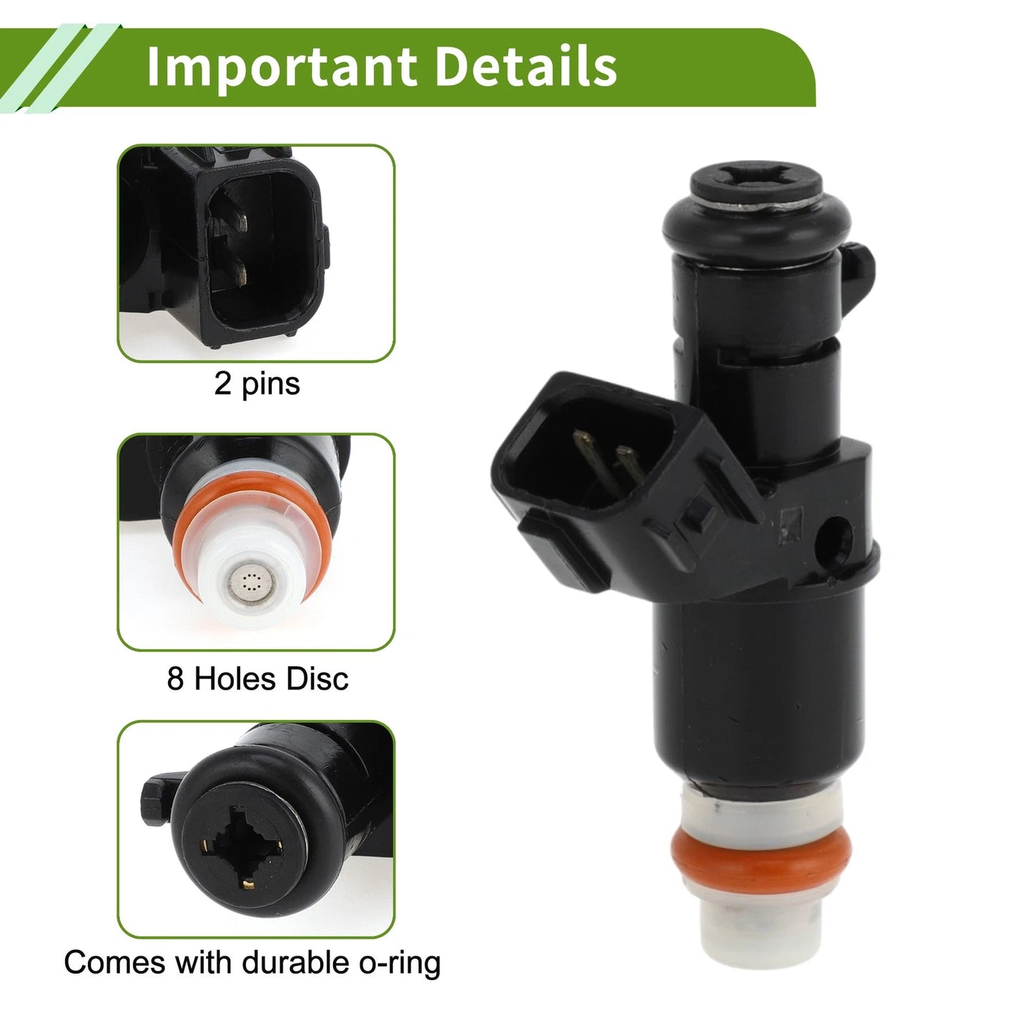 Fuel Injector 1 Pc for Honda Civic 1.8 (2012-2015)