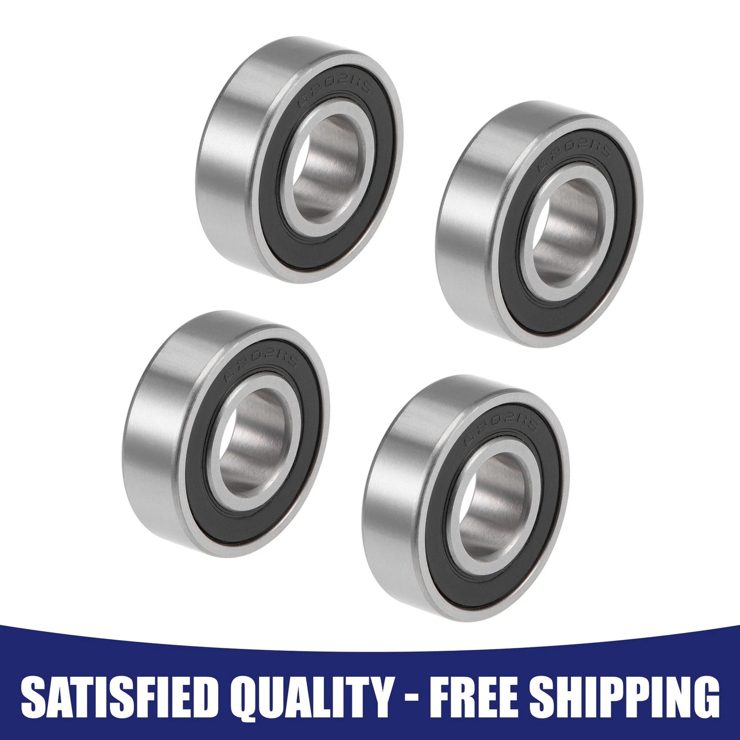 Deep Groove Ball Bearings Z2 Double Sealed Carbon Steel for Make Model