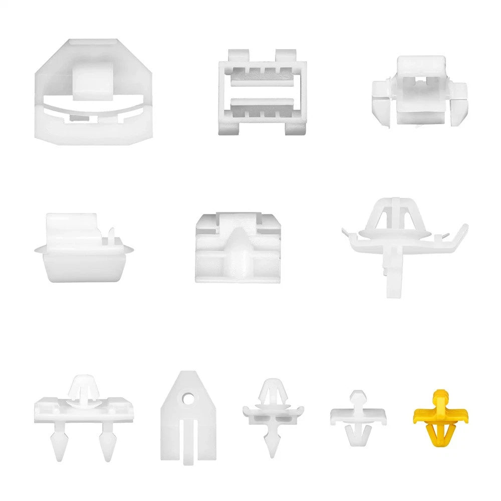 124pcs Car Body Side Door Panel Clips for Benz 190 W201 190E 190D (1982-1993)