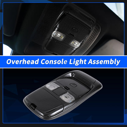 Carbon Fiber Overhead Console Light Assembly for Dodge Ram 1500