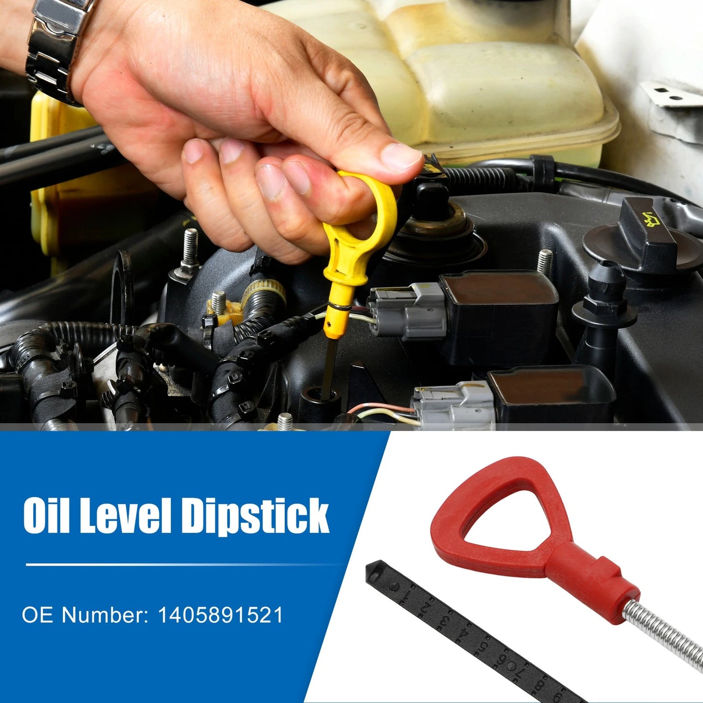 Engine Oil Dipstick for Mercedes-Benz & Dodge (1405891521)