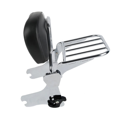 Backrest Sissy Bar + Luggage Rack for Harley Touring Road Glide (1997-2008)
