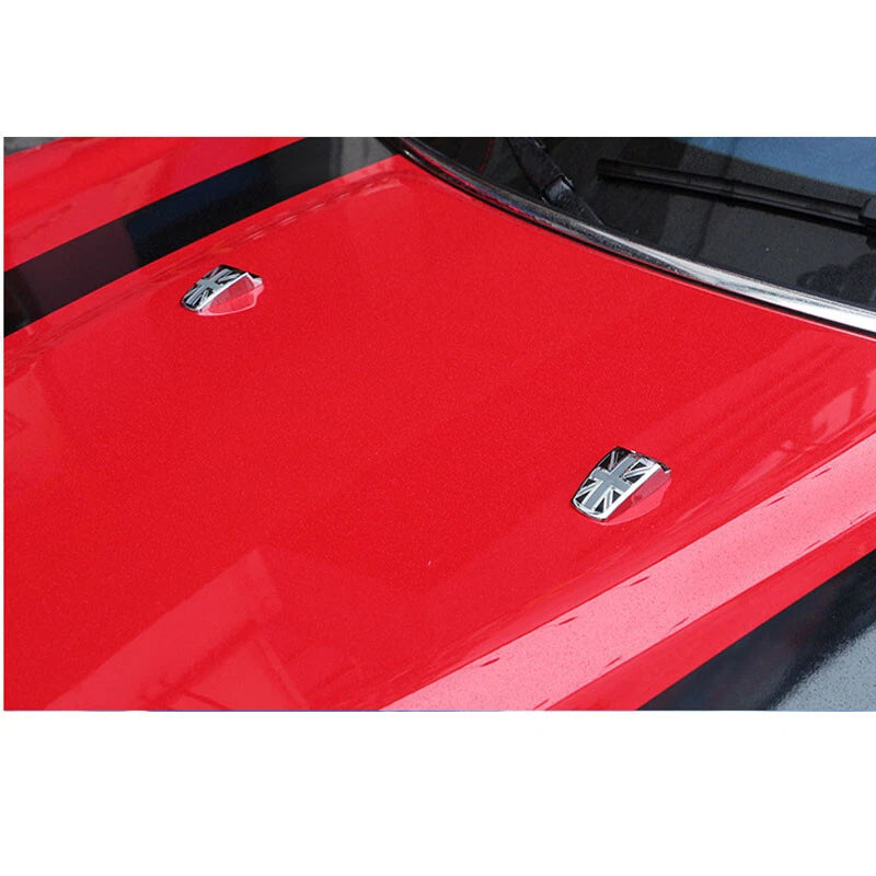 Union Jack Windshield Water Spray Nozzle Cover for Mini Cooper R55 R56 R60 F54