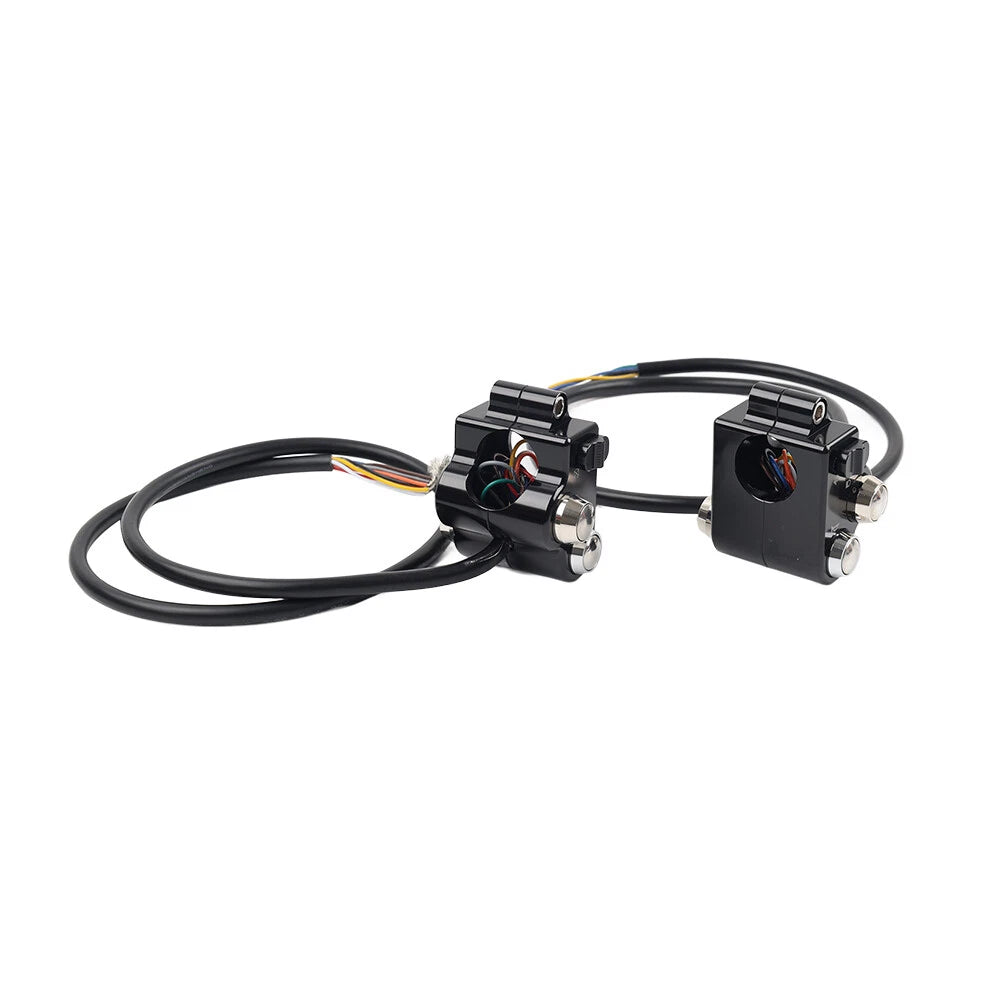 CNC Handlebar Switch Controls Housing for Harley Motorcycle (Universal)