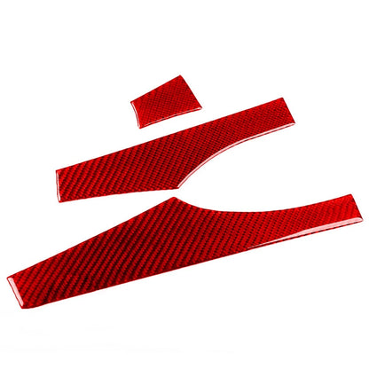 Carbon Fiber Red Interior Door Panel Cover Trim for Hyundai Veloster (2019-2023)