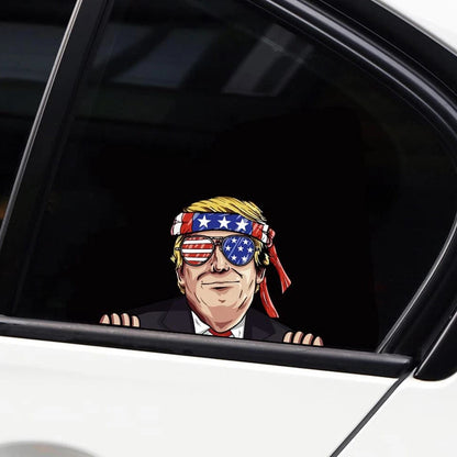 Waterproof Vinyl Car Sticker Funny Decal for Window Bumper