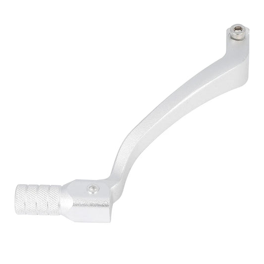 0.39” Aluminum Alloy Motorcycle Shift Lever Folding Gear Shifter Silver Tone