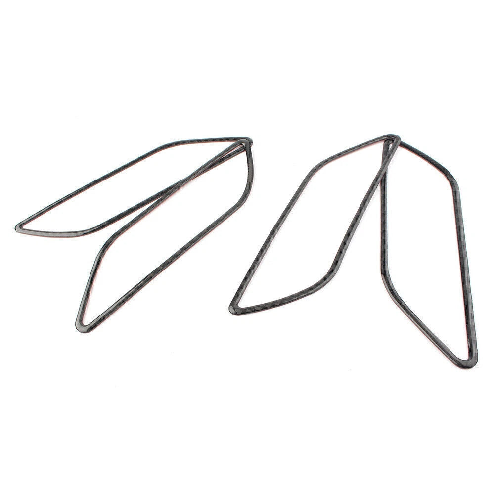 4x Carbon Fiber Inner Handle Trim Covers for Audi A3 S3 (2014-2018)