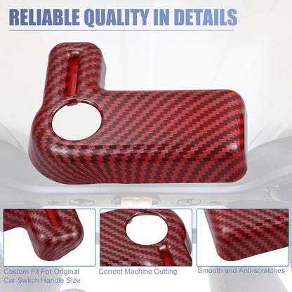 4 x Car Hardtop Roof Removal Switch Handle Covers for Jeep Wrangler (2007-2017)
