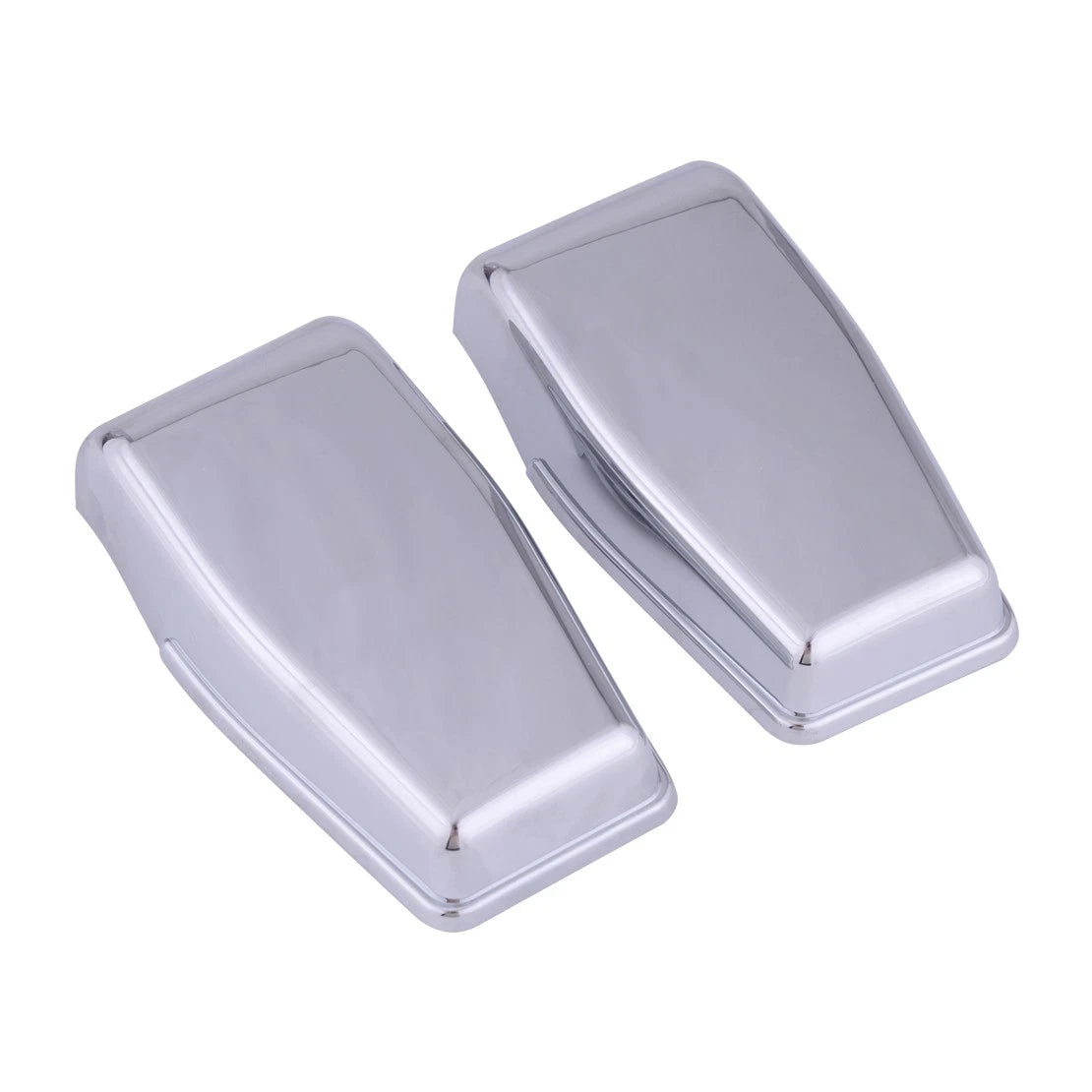 Chrome Upper Rear Window Hinge Cover Trim for Jeep Wrangler JK (2007-2018)