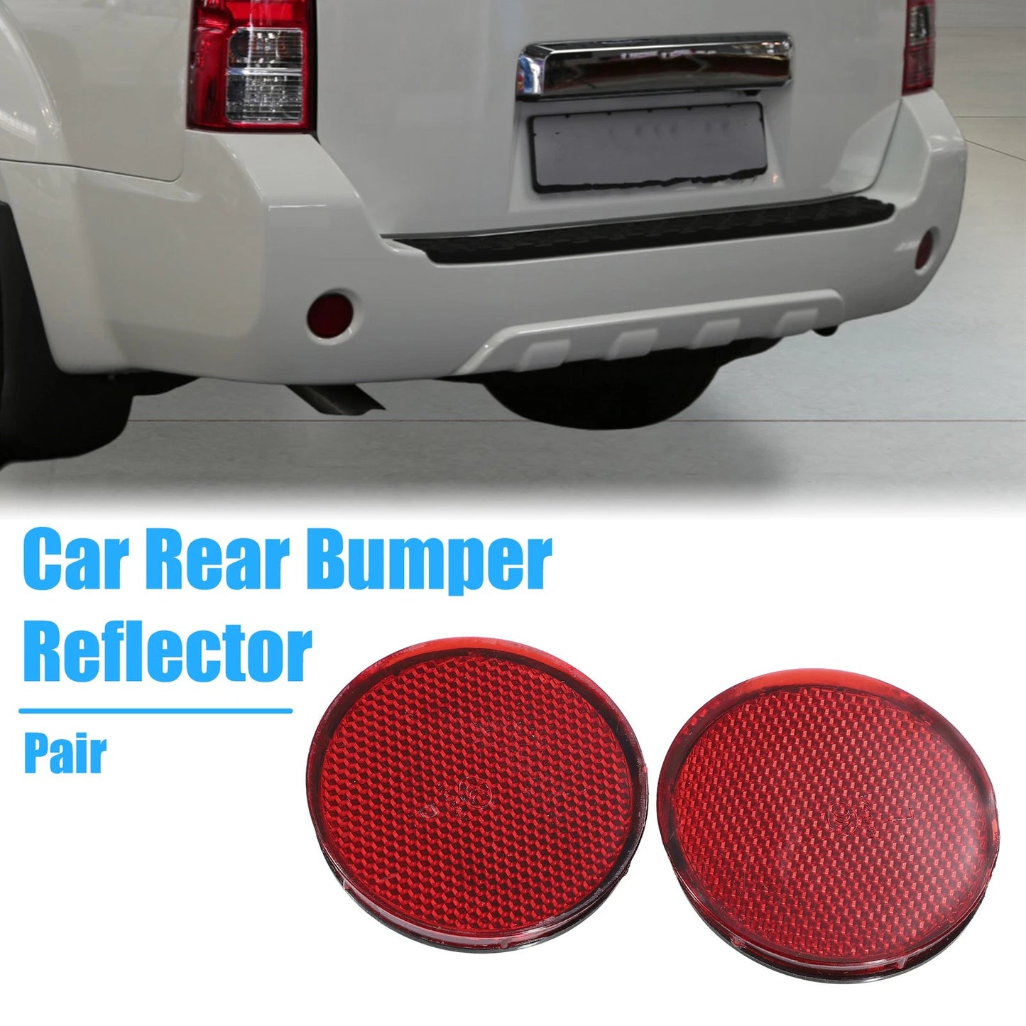 Rear Bumper Red Reflectors for Nissan Pathfinder (2005-2012)