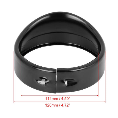 2 x 4.5" Fog Light Trim Ring for Harley Dyna (2010–2010)