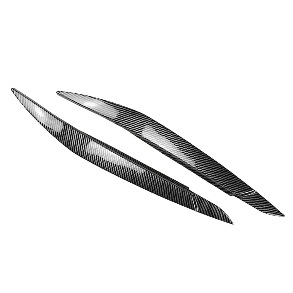 Carbon Headlight Eyebrow Covers for BMW X6 E71 E72 X6M X5M E70 (2008-2019)