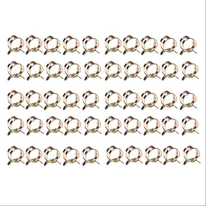 50pcs 5/16" 8mm Spring clip clamp for Fuel Oil Line Silicone Vacuum Hose