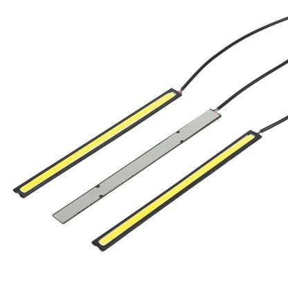Car Daytime Running Lights 17CM COB LED Ultra-thin Waterproof 3pcs