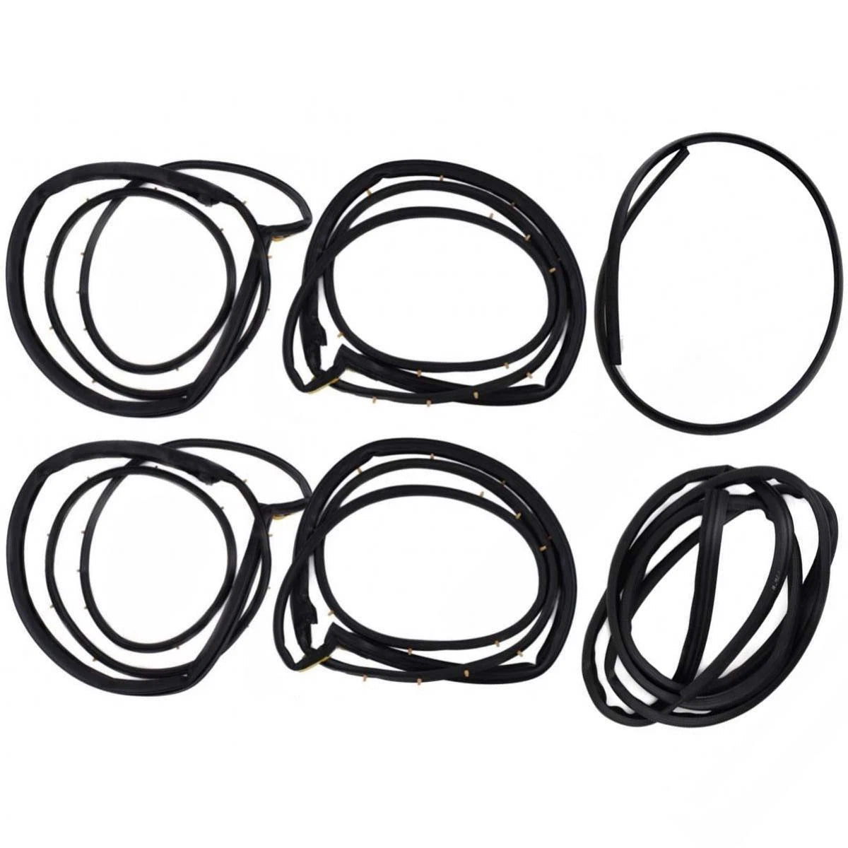 Windshield Weatherstrip Rubber Seal Set 5 Fits Honda Civic FD 4D Sedan 2006-11