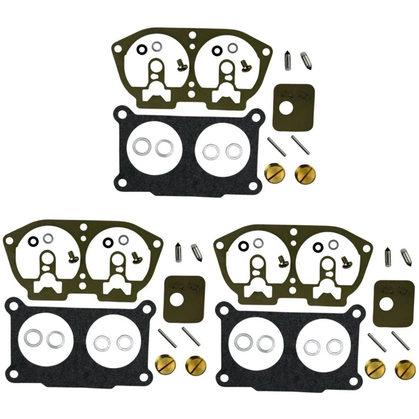 Carburetor Rebuild Kit for Yamaha Outboard V-4 115/130HP 1986-1995