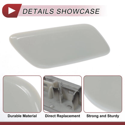 Front Right Washer Nozzle Cover for Lexus LX570 (2013-2015) Unpainted 1 x