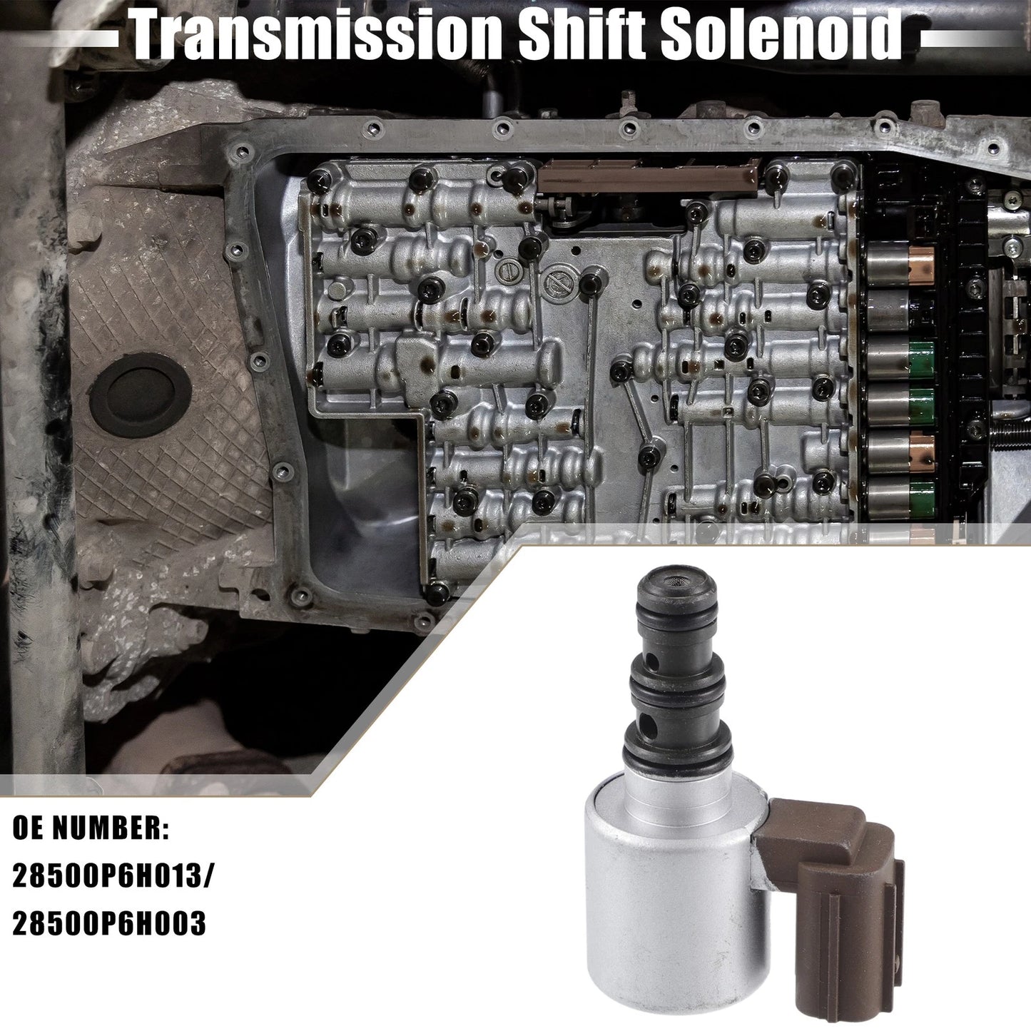 Transmission Shift Solenoid for Honda Accord (1998-2007) Brown